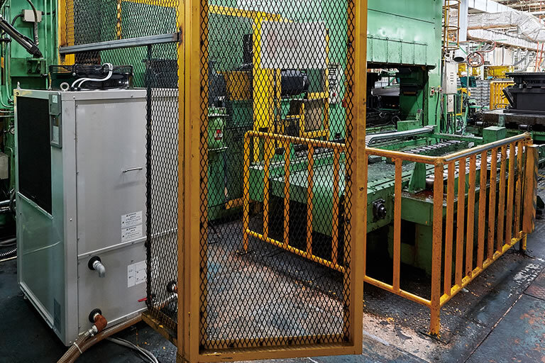 การระบายความร้อนทางอ้อมของน้ำมันสำหรับเครื่องอัดไฮดรอลิก