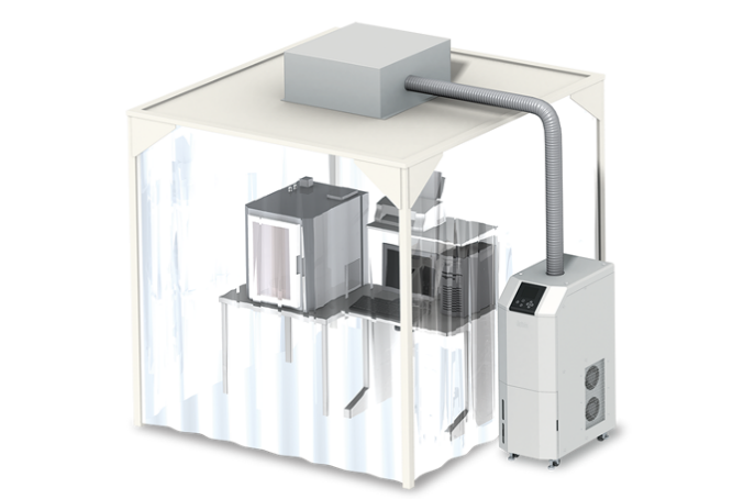 การควบคุมอุณหภูมิสำหรับอุปกรณ์ตรวจสอบความแม่นยำ