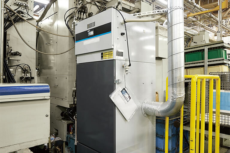 การเก็บฝุ่นระหว่างการตัดแห้ง