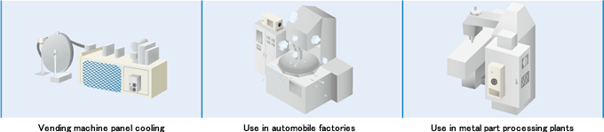 Achieving high FA cooler oil resistance for manufacturing sites where oil mist flies all over