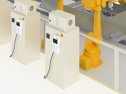 Cooling For The Welding Robot Control Panel And Power Supply Board
