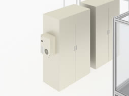 Cooling For The Labeler And Quaser Control Panels