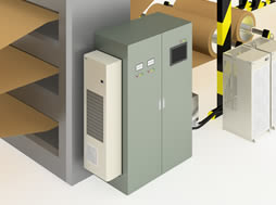Cooling For The Single Facer Control Panel