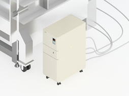 The temperature control for the circulating water in the thermostatic chamber