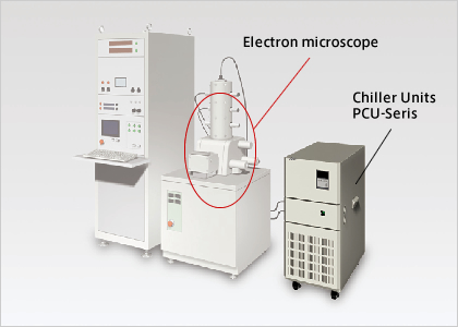 Cooling For The Electronic Microscope