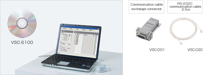 RS-232C Communication Software VSC-S100