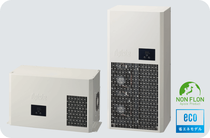 ノンフロンフィルターレス＆省エネ制御盤用クーラーイメージ