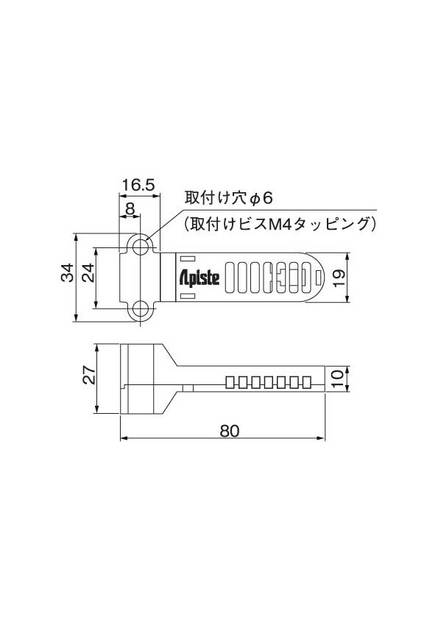 PAU-AZ3000SE External dimensions of sensor