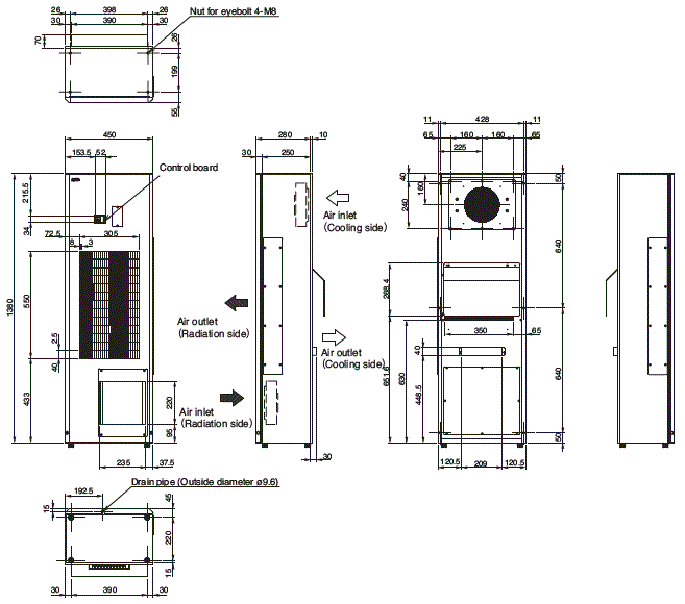 ENC-G2940L External dimensions