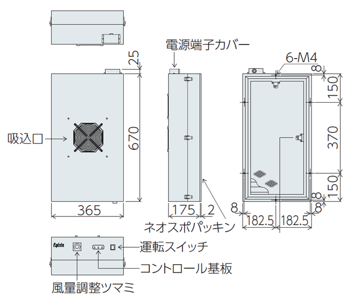 PAU-05FFU外部视图