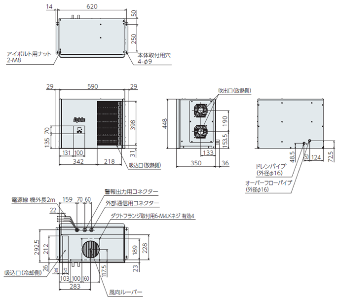 ENC-GR1500EX-Pro external dimensions