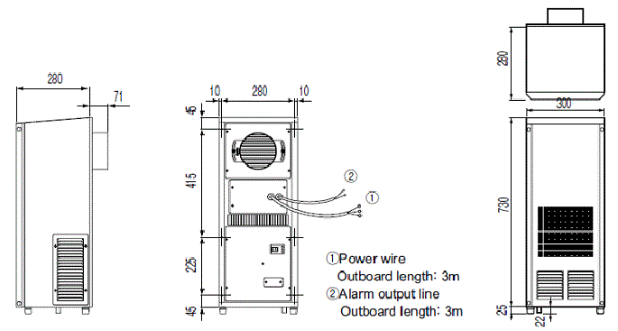 ENC-AR1010HD External dimensions