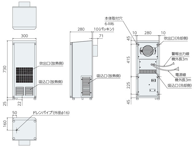 ENC-AR1010HD External dimensions