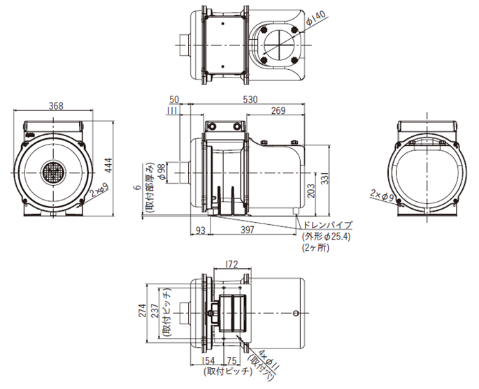 GME-S400-Pro Dimensions
