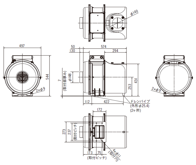 GME-S1500-Pro Dimensions