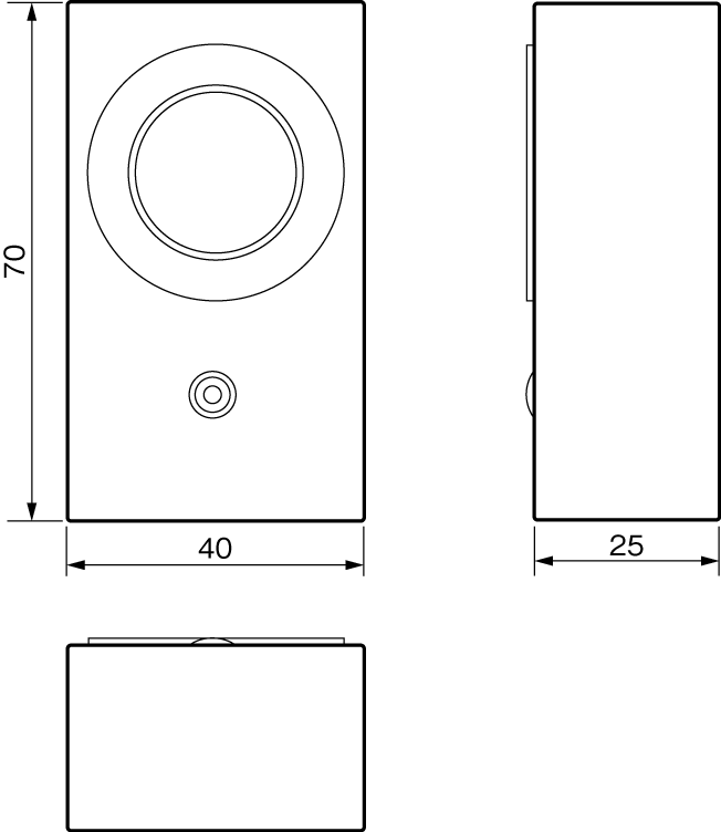 ENH-B4025 External dimensions