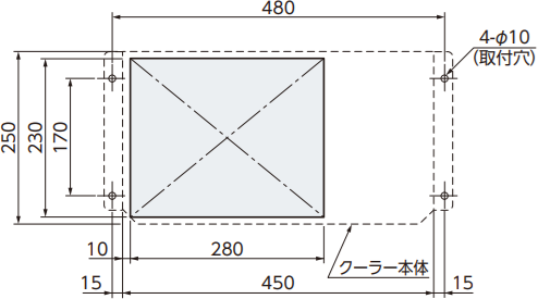 ENC-GR310EX installation diagram