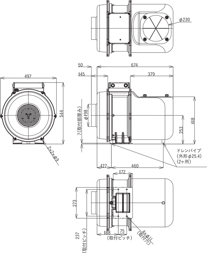 GME-S2200-Pro Dimensions