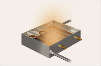 Open pan structure